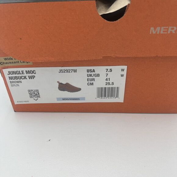 NEW MERRELL MEN JUNGLE MOC \